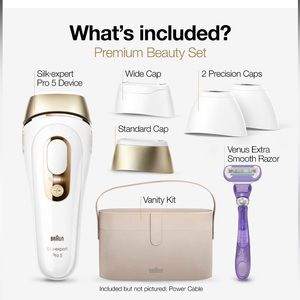 Silk·expert Pro 5 IPL, At-home Alternative to Laser Hair Removal